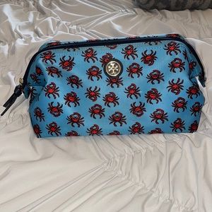 Tory Burch Crab Large Cosmetic Bag